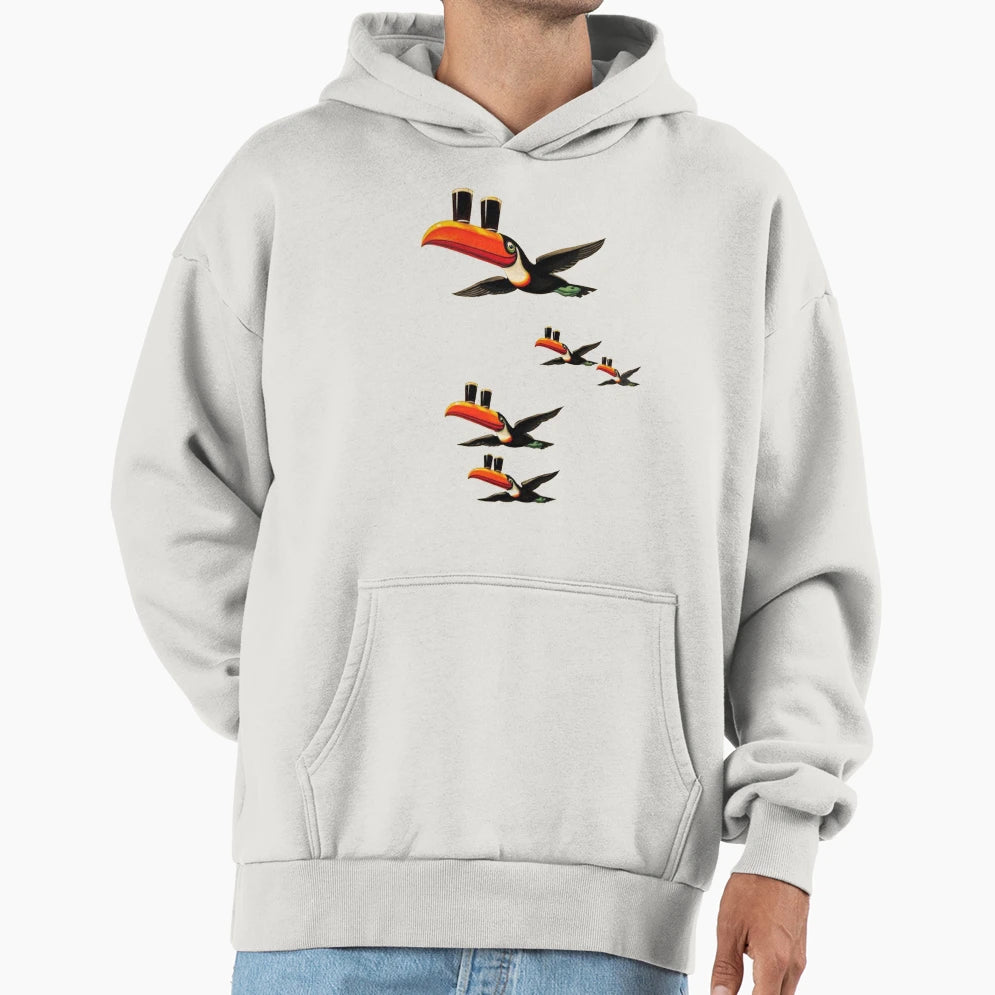Flying Guinness Hoodie - Novelty Apparel for Adults - T-Shirt, Sweatshirt, Hoodie