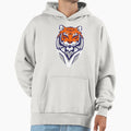 Tiger Artwork Hoodie - Fun Novelty Design for Adults - T-Shirt, Sweatshirt, Hoodie