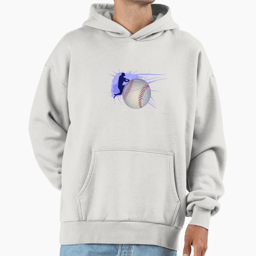 Baseball Hoodie - Unique Graphic for Adults - T-Shirt, Sweatshirt, Hoodie