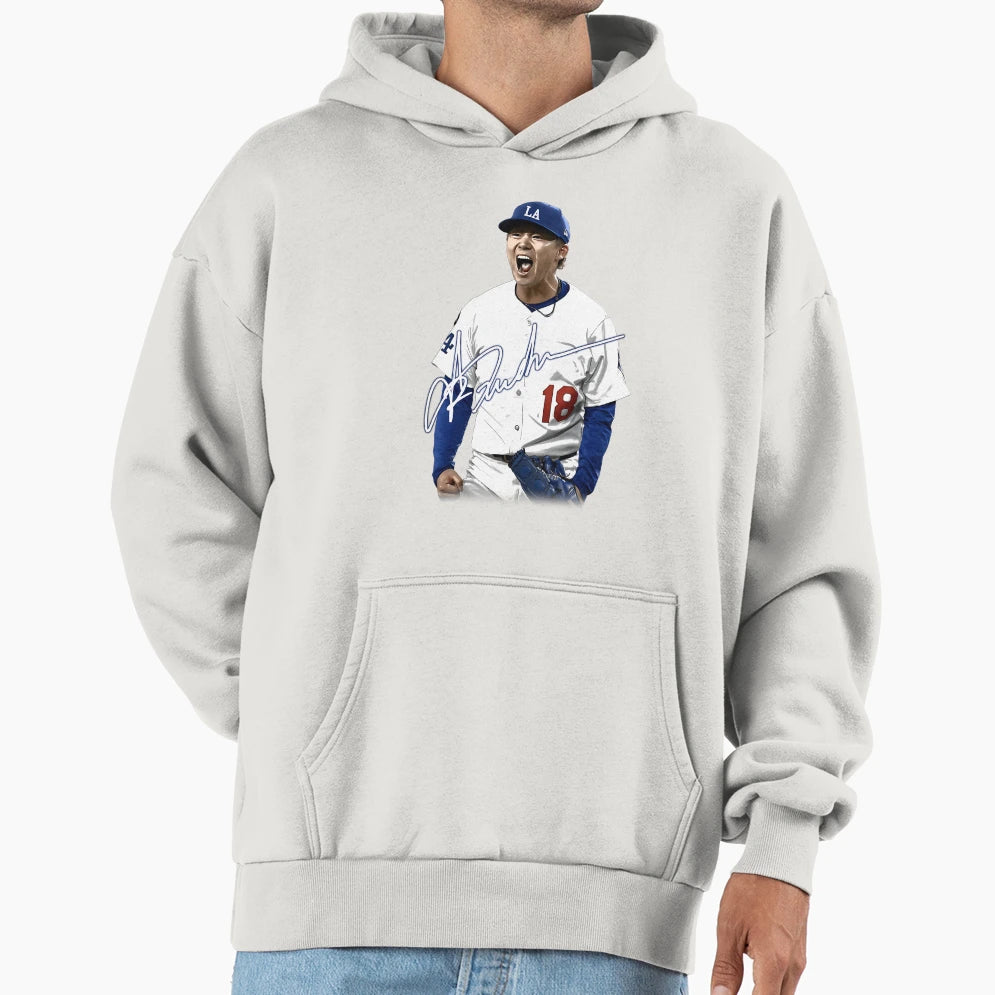 Yoshinobu Yamamoto Hoodie - Novelty Apparel Unisex - T-Shirt, Sweatshirt, Hoodie