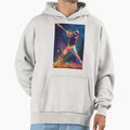 Abstract Depiction Baseball Player Hoodie - Graphic Print Men Women - T-Shirt, Sweatshirt, Hoodie