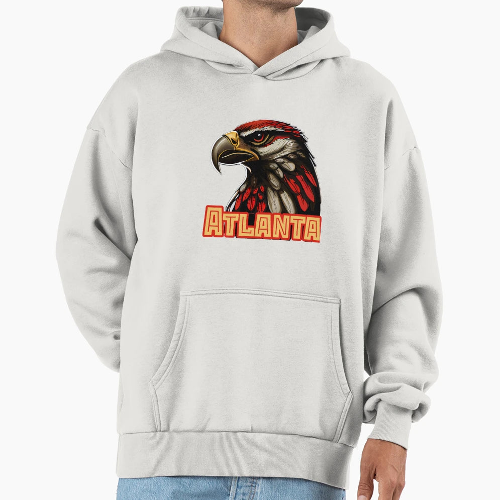 Atlanta Sports Hoodie - Unique Graphic Unisex - T-Shirt, Sweatshirt, Hoodie