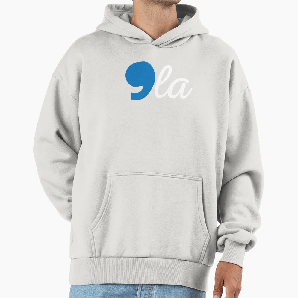 Blue Comma La Kamala Harris Kamala Hoodie - Unique Graphic for Adults - T-Shirt, Sweatshirt, Hoodie