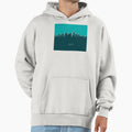 Seattle Washington Skyline Hoodie - Graphic Print Men Women - T-Shirt, Sweatshirt, Hoodie