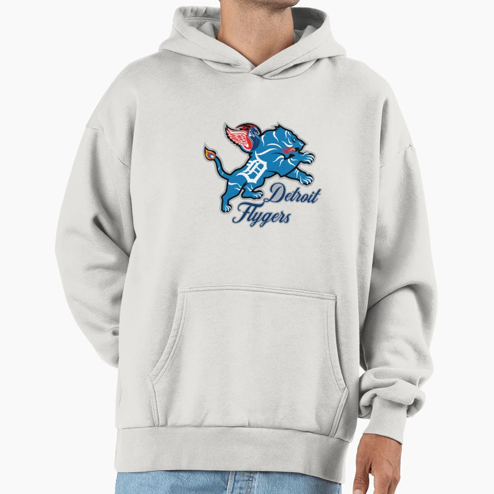 Ode To Detroit Flygers Hoodie - Fun Novelty Design Unisex - T-Shirt, Sweatshirt, Hoodie