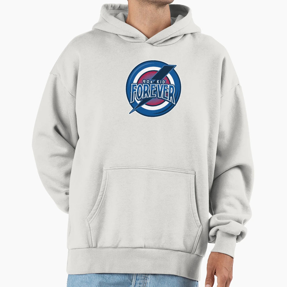 90S Forever Hoodie - Minimalist Print for Adults - T-Shirt, Sweatshirt, Hoodie