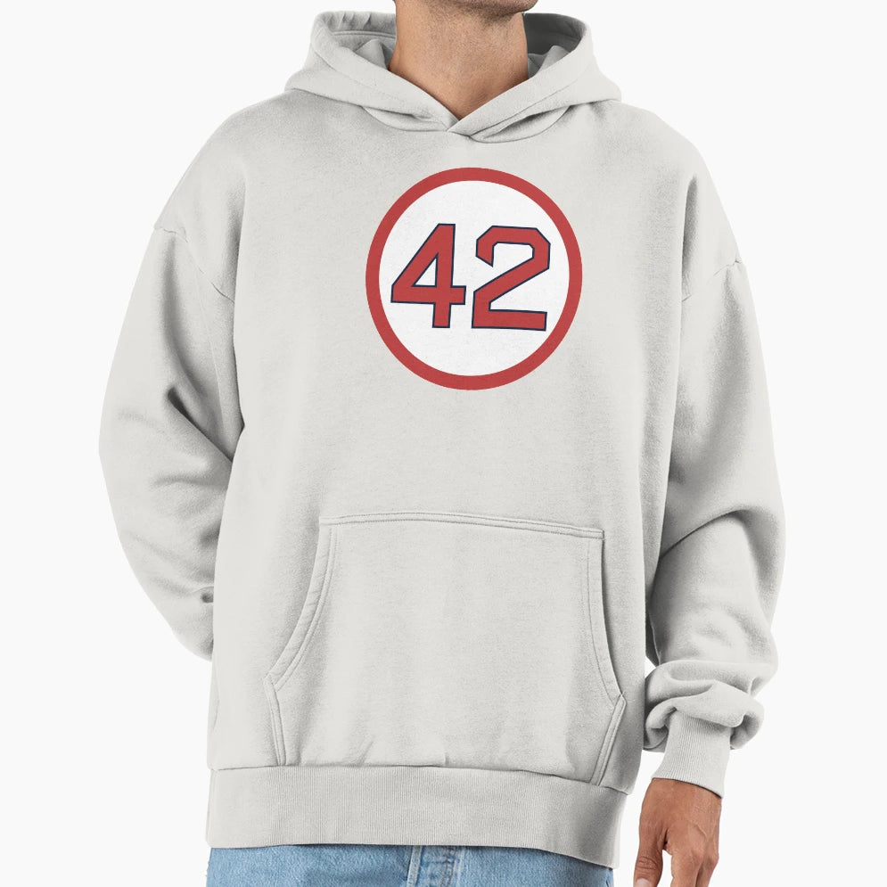 Mo Vaughn 42 Jersey Number Hoodie - Fun Novelty Design Men Women - T-Shirt, Sweatshirt, Hoodie