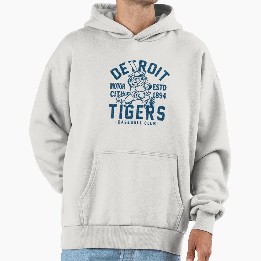 Detroit Tigers Hoodie - Casual Everyday Wear for Adults - T-Shirt, Sweatshirt, Hoodie