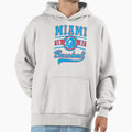 Miami Baseball Hoodie - Aesthetic Graphic Men Women - T-Shirt, Sweatshirt, Hoodie