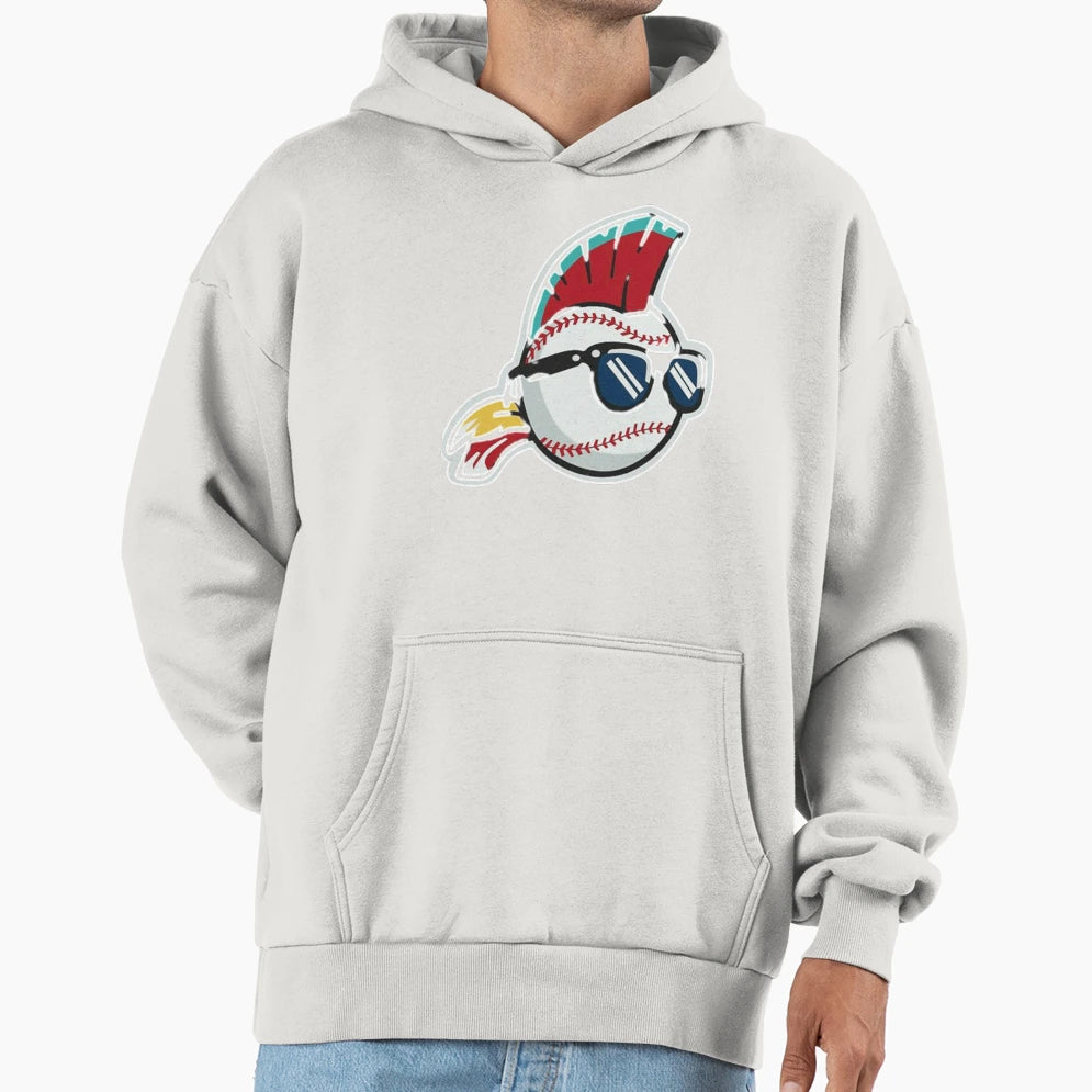 Major League Mohawk Hoodie - Trendy Graphic Men Women - T-Shirt, Sweatshirt, Hoodie