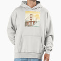 Animated Water Colour San Francisco Hoodie - Graphic Print Men Women - T-Shirt, Sweatshirt, Hoodie