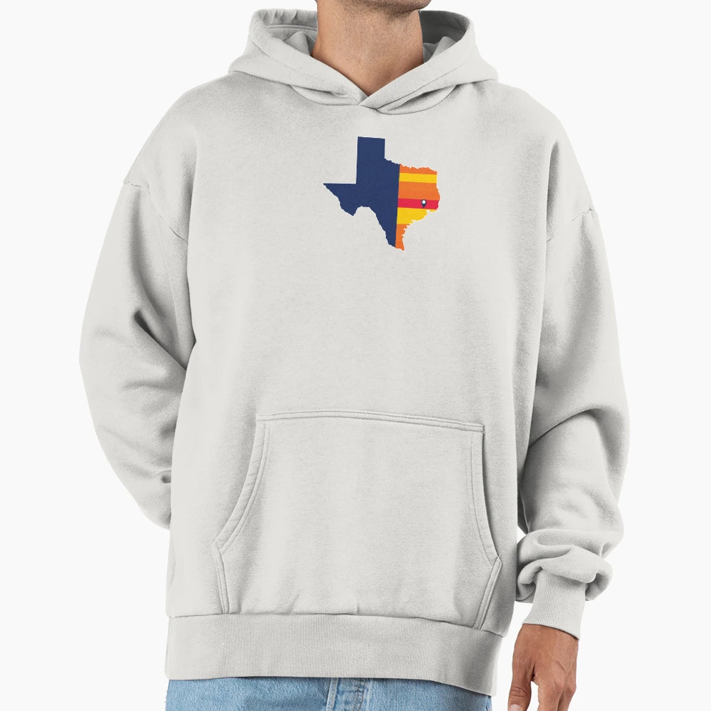 Houston Baseball Hoodie - Custom Art Print Unisex - T-Shirt, Sweatshirt, Hoodie
