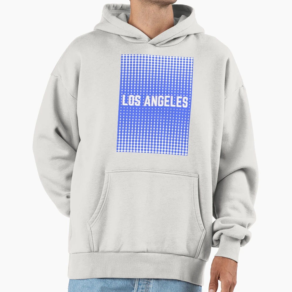 Los Angeles Dots 4 Hoodie - Novelty Apparel Unisex - T-Shirt, Sweatshirt, Hoodie
