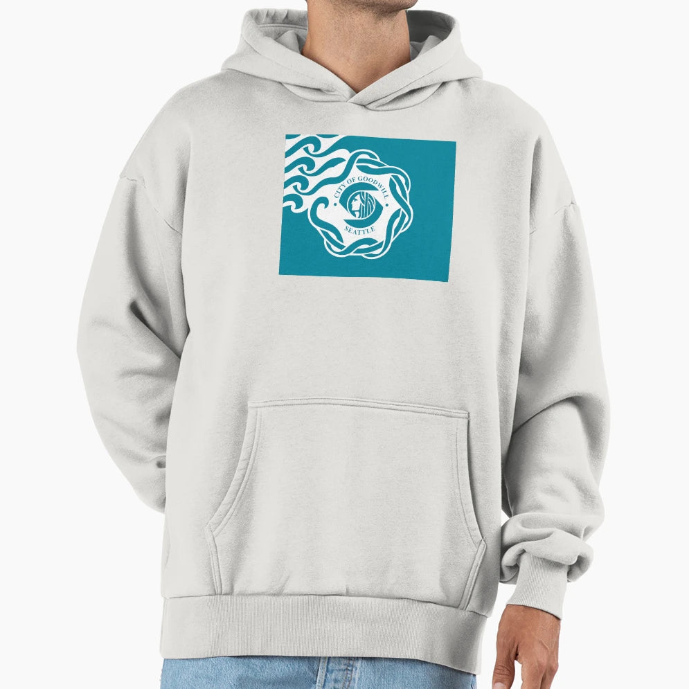 Seattle Flag Hoodie - Casual Everyday Wear Unisex - T-Shirt, Sweatshirt, Hoodie