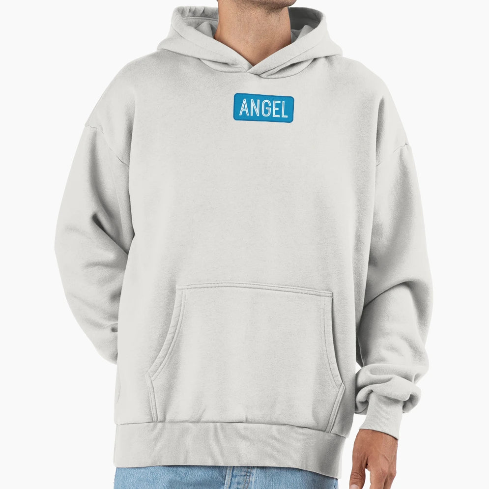 Angel Name Hoodie - Novelty Apparel for Adults - T-Shirt, Sweatshirt, Hoodie