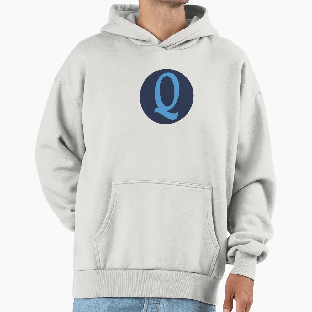 Letter Q Monogram Hoodie - Graphic Print Unisex - T-Shirt, Sweatshirt, Hoodie