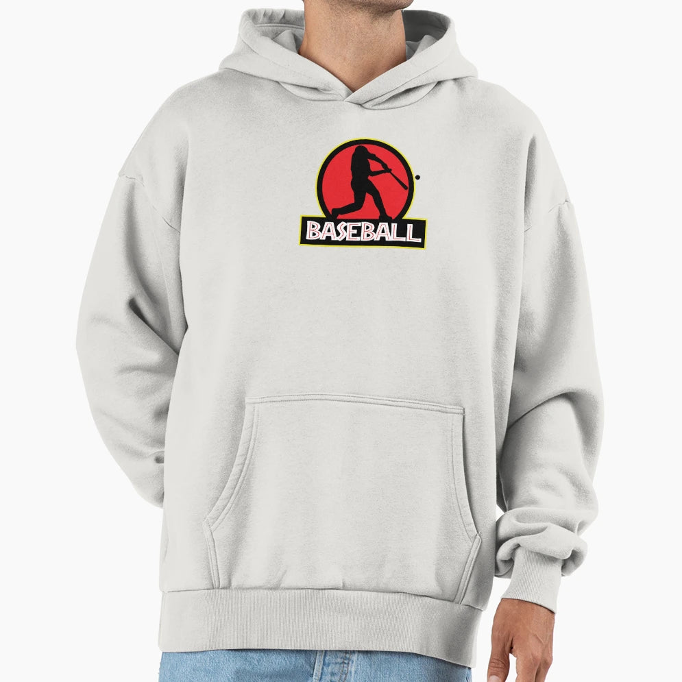 Baseball Drawing Hoodie - Custom Art Print Men Women - T-Shirt, Sweatshirt, Hoodie