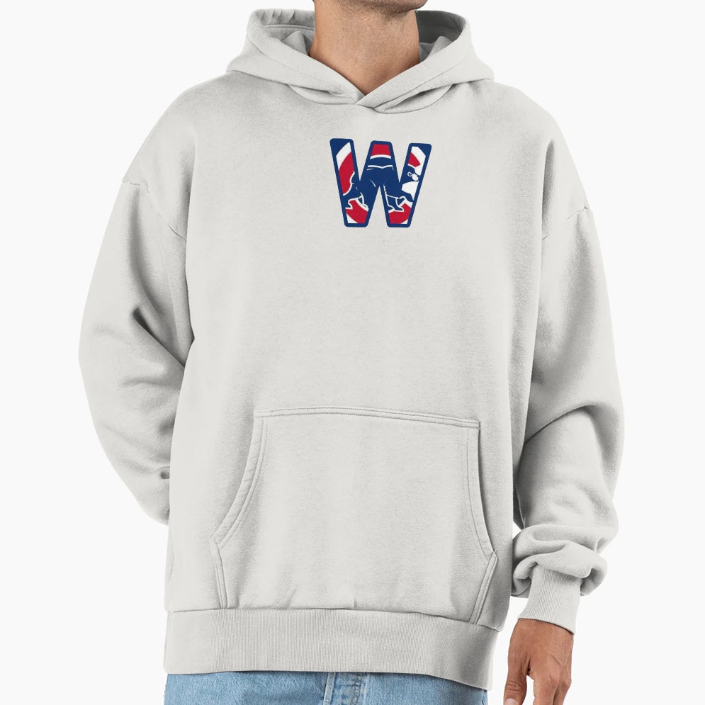 W Blue Bears Hoodie - Novelty Apparel for Adults - T-Shirt, Sweatshirt, Hoodie