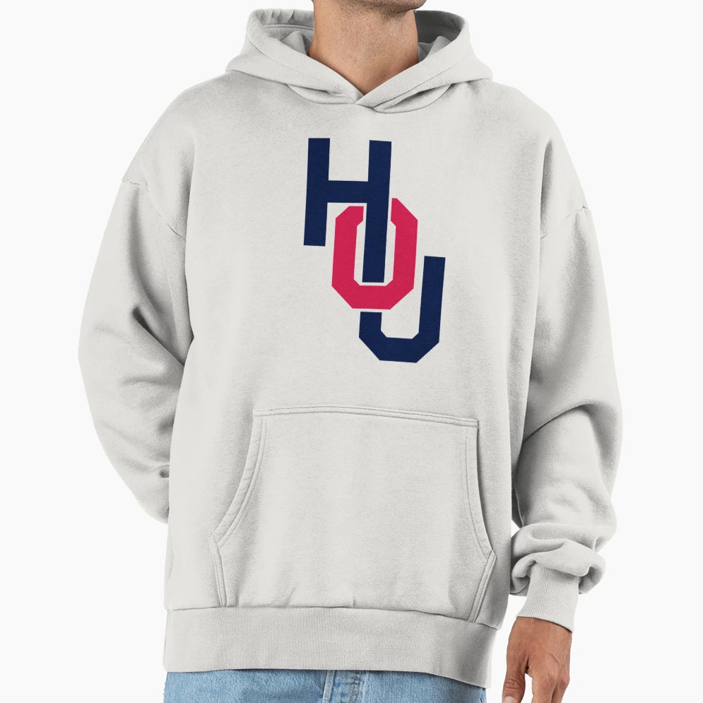 Houston Hou Block Logo 2 Hoodie - Aesthetic Graphic Men Women - T-Shirt, Sweatshirt, Hoodie