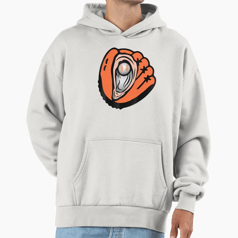 Chesapeake Oyster Catchers Baseball Hoodie - Aesthetic Graphic Men Women - T-Shirt, Sweatshirt, Hoodie