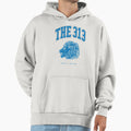 Detroit 313 Football Hoodie - Casual Everyday Wear for Adults - T-Shirt, Sweatshirt, Hoodie