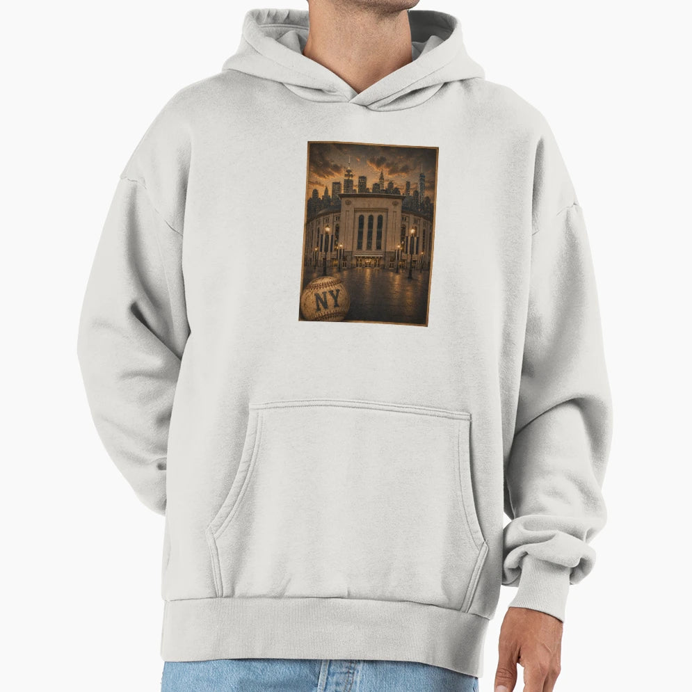 New York Baseball Haven Hoodie - Unique Graphic Unisex - T-Shirt, Sweatshirt, Hoodie