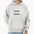 Born To Play Baseball Hoodie - Novelty Apparel Men Women - T-Shirt, Sweatshirt, Hoodie