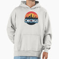 Chicago Hoodie - Fun Novelty Design for Adults - T-Shirt, Sweatshirt, Hoodie