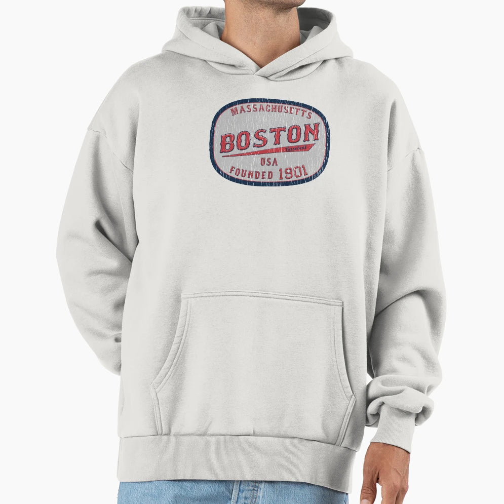 Boston Baseball Hoodie - Graphic Print Men Women - T-Shirt, Sweatshirt, Hoodie