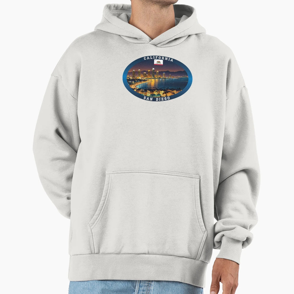 San Diego California Travel Hoodie - Casual Everyday Wear Unisex - T-Shirt, Sweatshirt, Hoodie