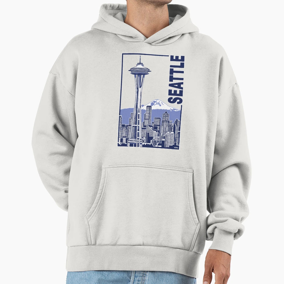 Seattle Hoodie - Streetwear Style Men Women - T-Shirt, Sweatshirt, Hoodie
