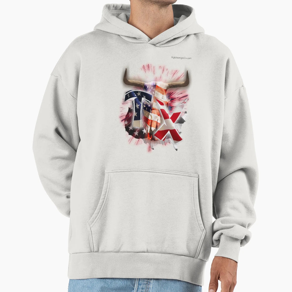 Texas Hoodie - Custom Art Print Unisex - T-Shirt, Sweatshirt, Hoodie