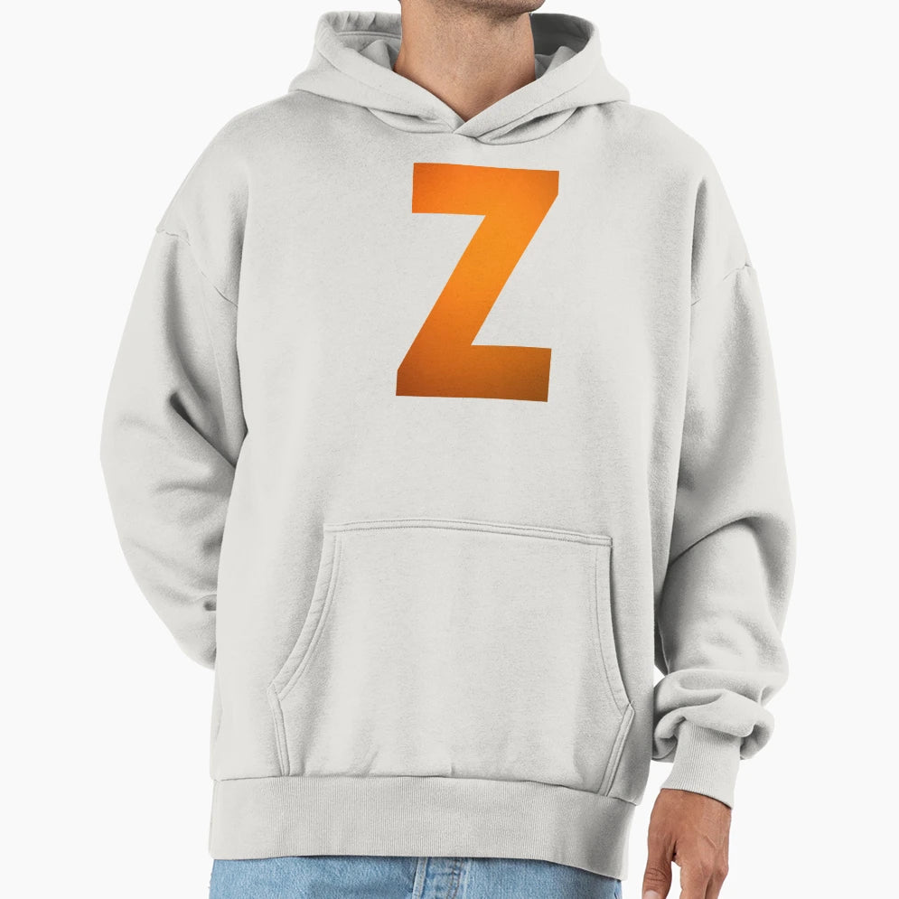Letter Z Hoodie - Casual Everyday Wear for Adults - T-Shirt, Sweatshirt, Hoodie