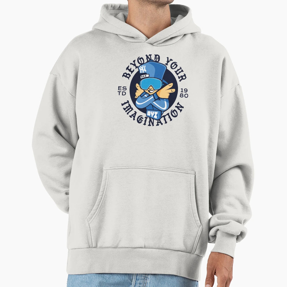 Byi New York Hoodie - Fun Novelty Design Men Women - T-Shirt, Sweatshirt, Hoodie