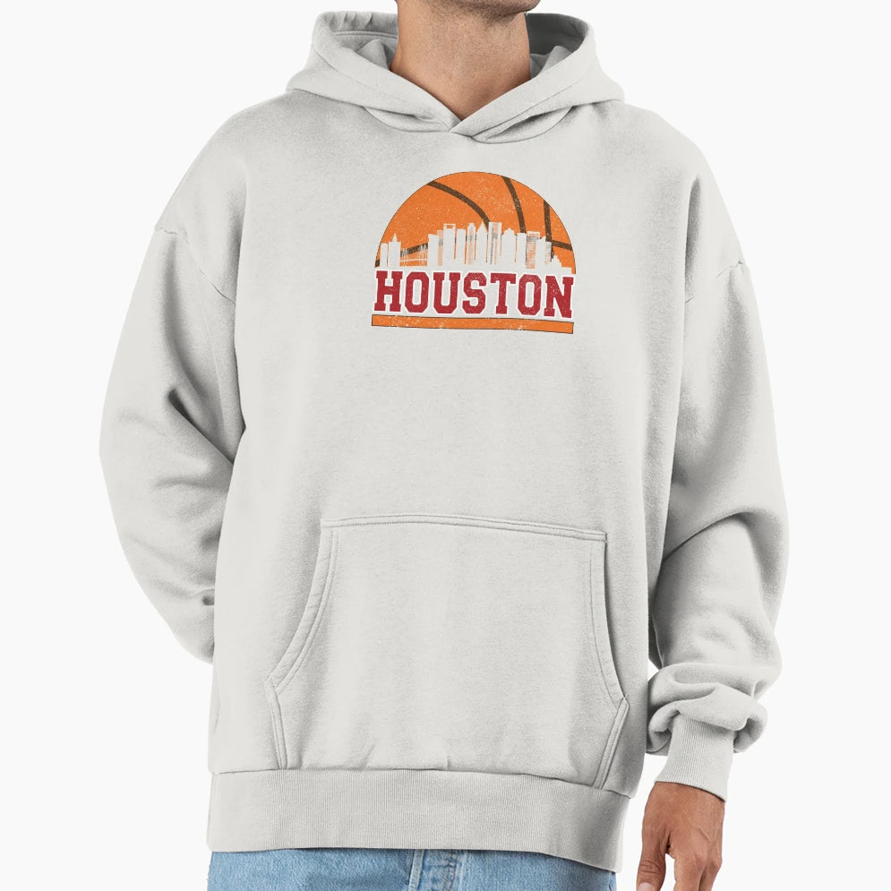 Houston Skyline City Gameday Hoodie - Streetwear Style for Adults - T-Shirt, Sweatshirt, Hoodie