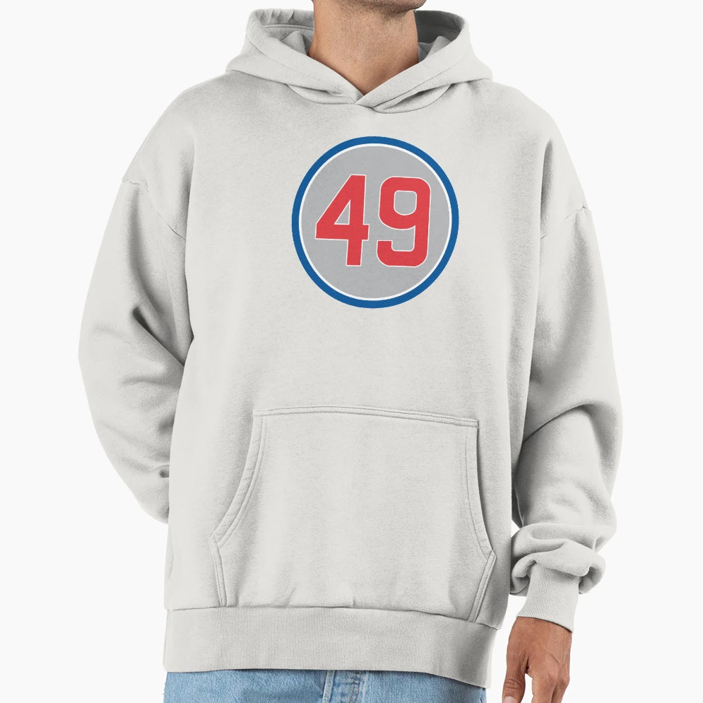 Jake Arrieta 49 Jersey Number Hoodie - Fun Novelty Design Men Women - T-Shirt, Sweatshirt, Hoodie