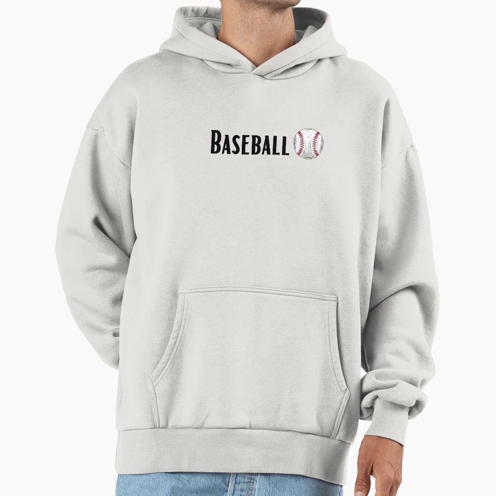 Baseball Hoodie - Streetwear Style for Adults - T-Shirt, Sweatshirt, Hoodie
