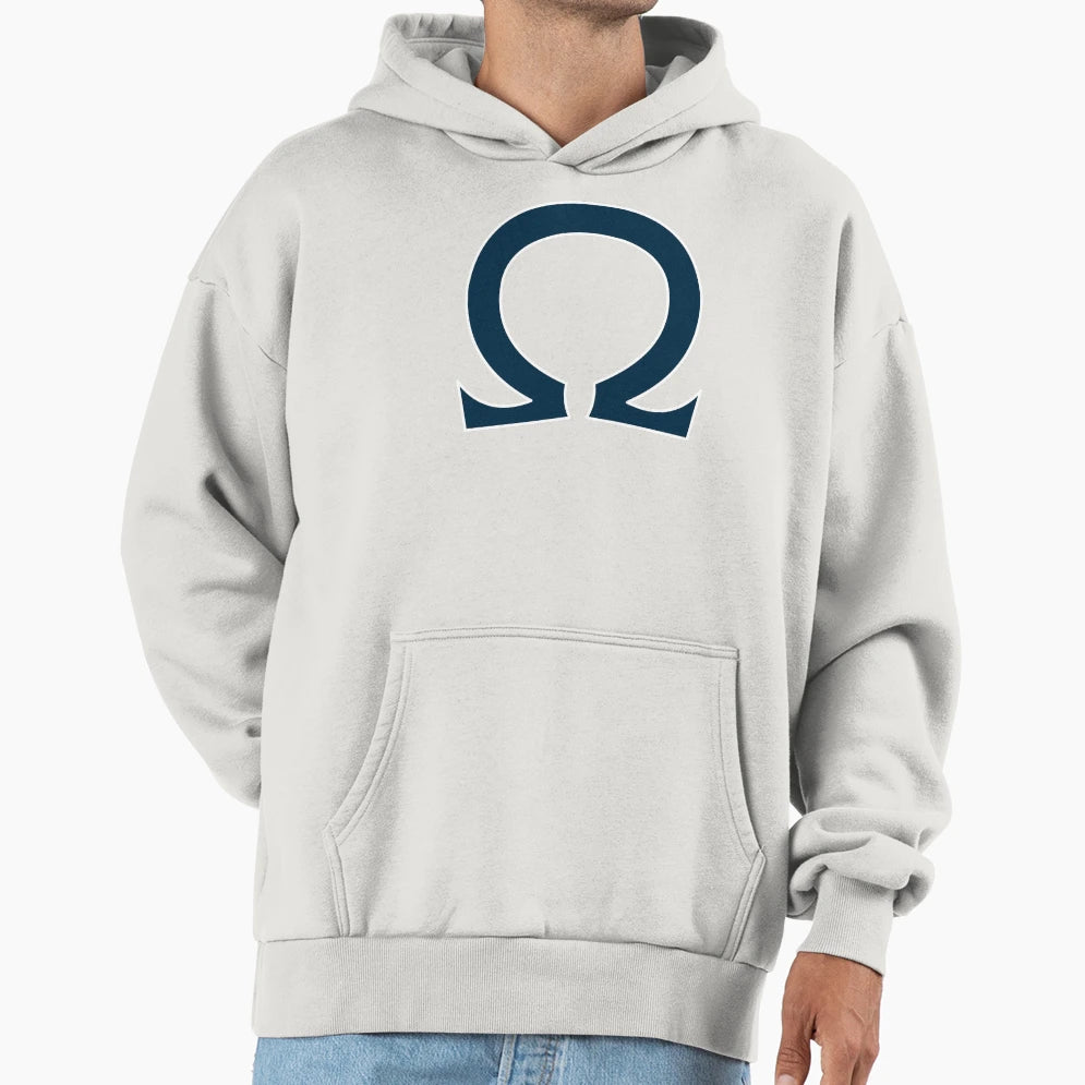 Omega Symbol Hoodie - Unique Graphic Men Women - T-Shirt, Sweatshirt, Hoodie