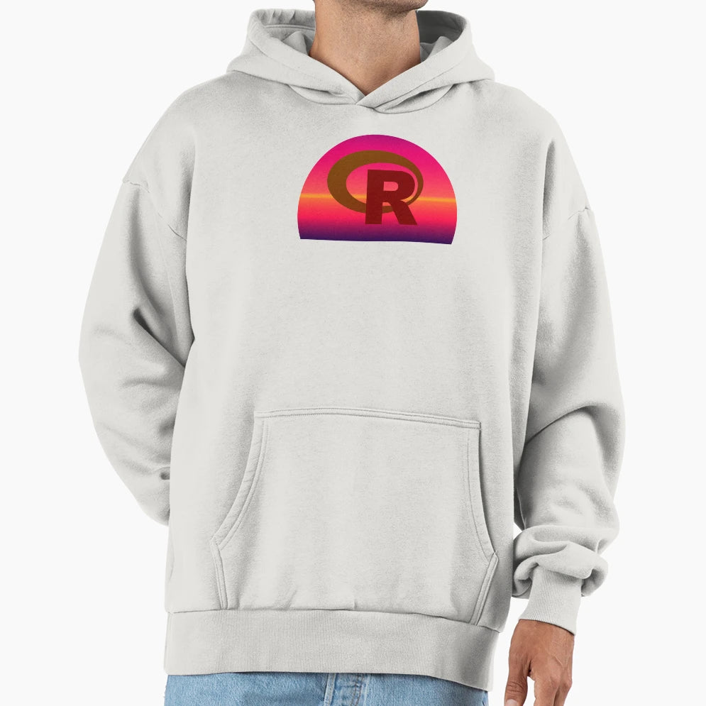 R Programming Language R Logo Hoodie - Unique Graphic for Adults - T-Shirt, Sweatshirt, Hoodie