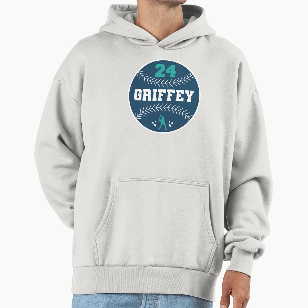 24 Ken Griffey Jr Seattle Redro Hoodie - Streetwear Style Men Women - T-Shirt, Sweatshirt, Hoodie