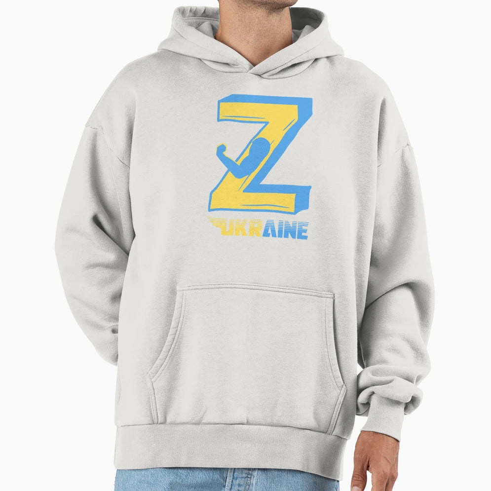 Z Zelensky Support Hoodie - Unique Graphic Men Women - T-Shirt, Sweatshirt, Hoodie