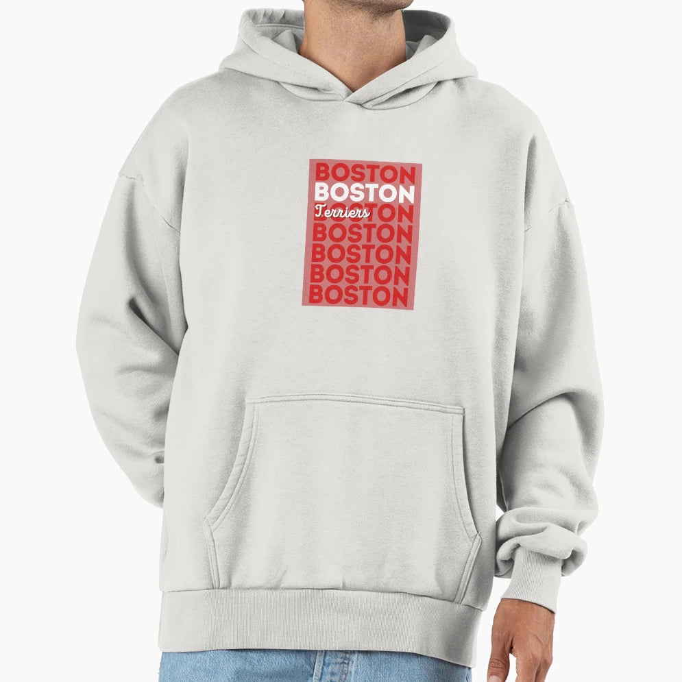 Boston University Terriers Hoodie - Graphic Print Unisex - T-Shirt, Sweatshirt, Hoodie