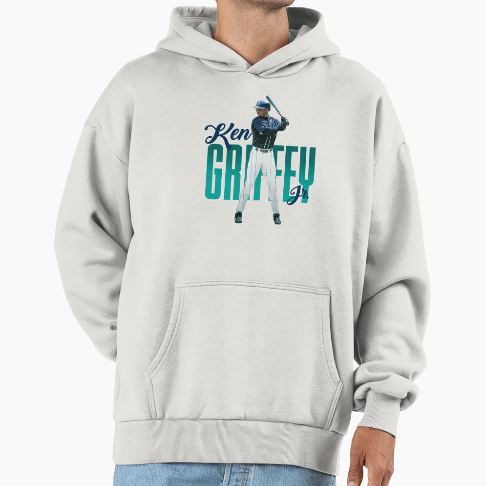 Ken Griffey Jr Ready Hoodie - Graphic Print Unisex - T-Shirt, Sweatshirt, Hoodie