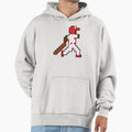 Philadelphia Pixel Baseball Player Hoodie - Unique Graphic Unisex - T-Shirt, Sweatshirt, Hoodie
