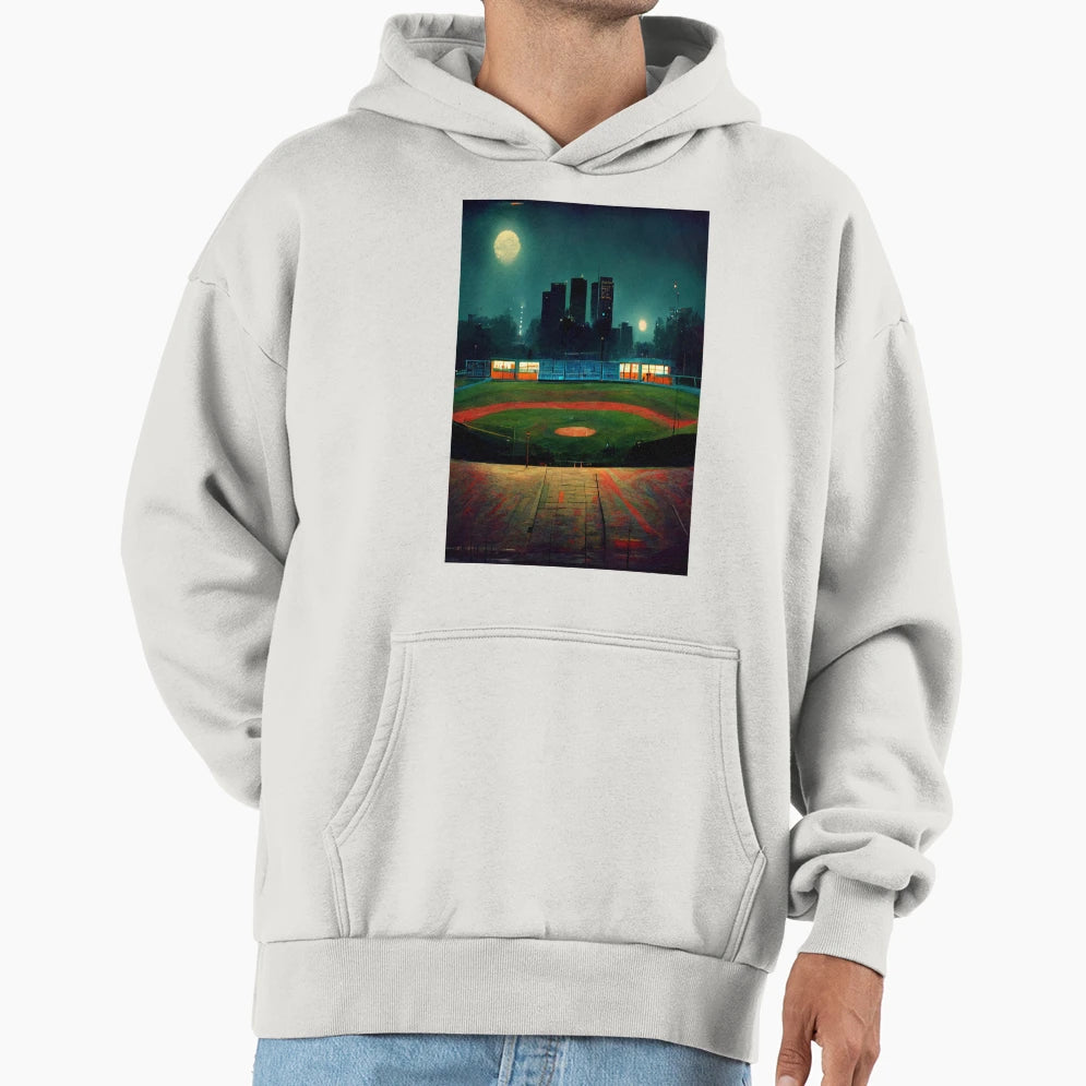 Planet Warz City Souvenirs Baseball Park Hoodie - Streetwear Style Unisex - T-Shirt, Sweatshirt, Hoodie