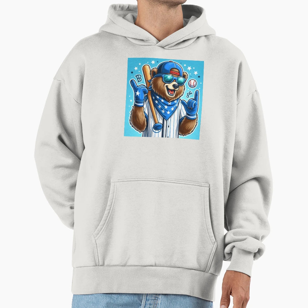 Bear Hoodie - Aesthetic Graphic Men Women - T-Shirt, Sweatshirt, Hoodie
