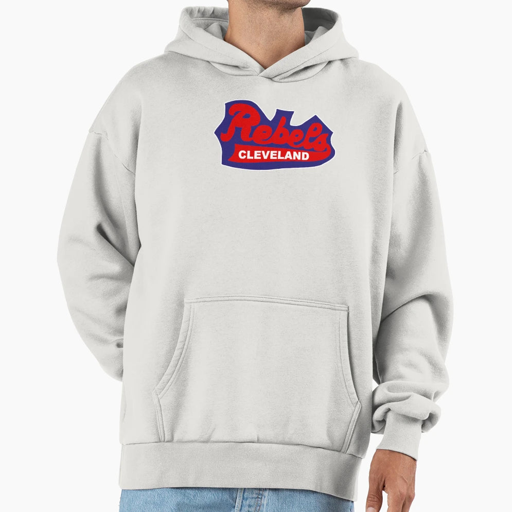 Cleveland Rebels Defunct Nba Basketball Hoodie - Graphic Print for Adults - T-Shirt, Sweatshirt, Hoodie