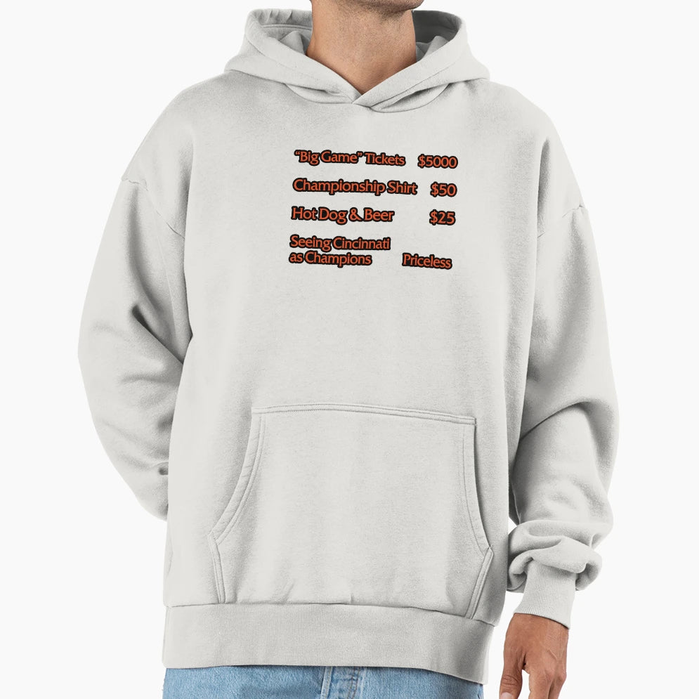 Price Cincinnati Championship Hoodie - Custom Art Print Unisex - T-Shirt, Sweatshirt, Hoodie