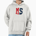 Mississippi State Abbreviation Hoodie - Streetwear Style Men Women - T-Shirt, Sweatshirt, Hoodie