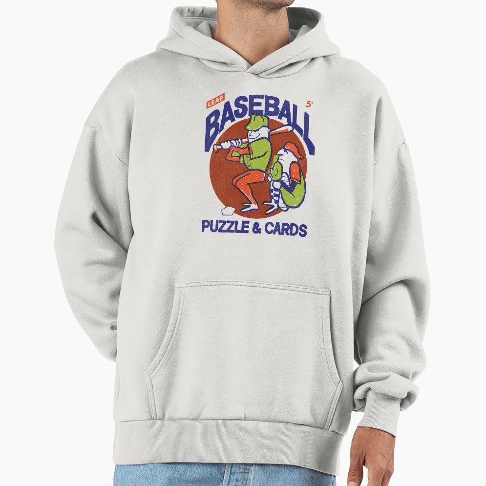 Baseball Trading Cards 5 Cent Pack Hoodie - Casual Everyday Wear Unisex - T-Shirt, Sweatshirt, Hoodie